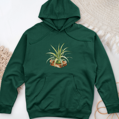 Air Plants Midweight Hooded Sweatshirt