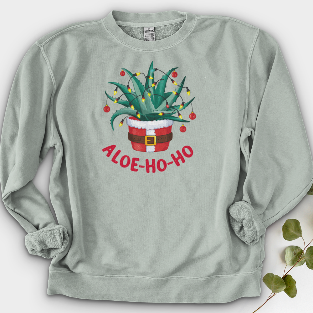 Aloe Ho Ho Santa Houseplant Crewneck