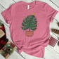 Monstera Christmas Tree T-Shirt