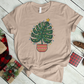 Monstera Christmas Tree T-Shirt