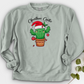 Christmas Cactus Crewneck