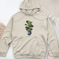 Fiddle Leaf Fig Midweight Hooded Sweatshirt