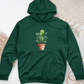 Fiddle Leaf Fig Plant Midweight Hooded Sweatshirt