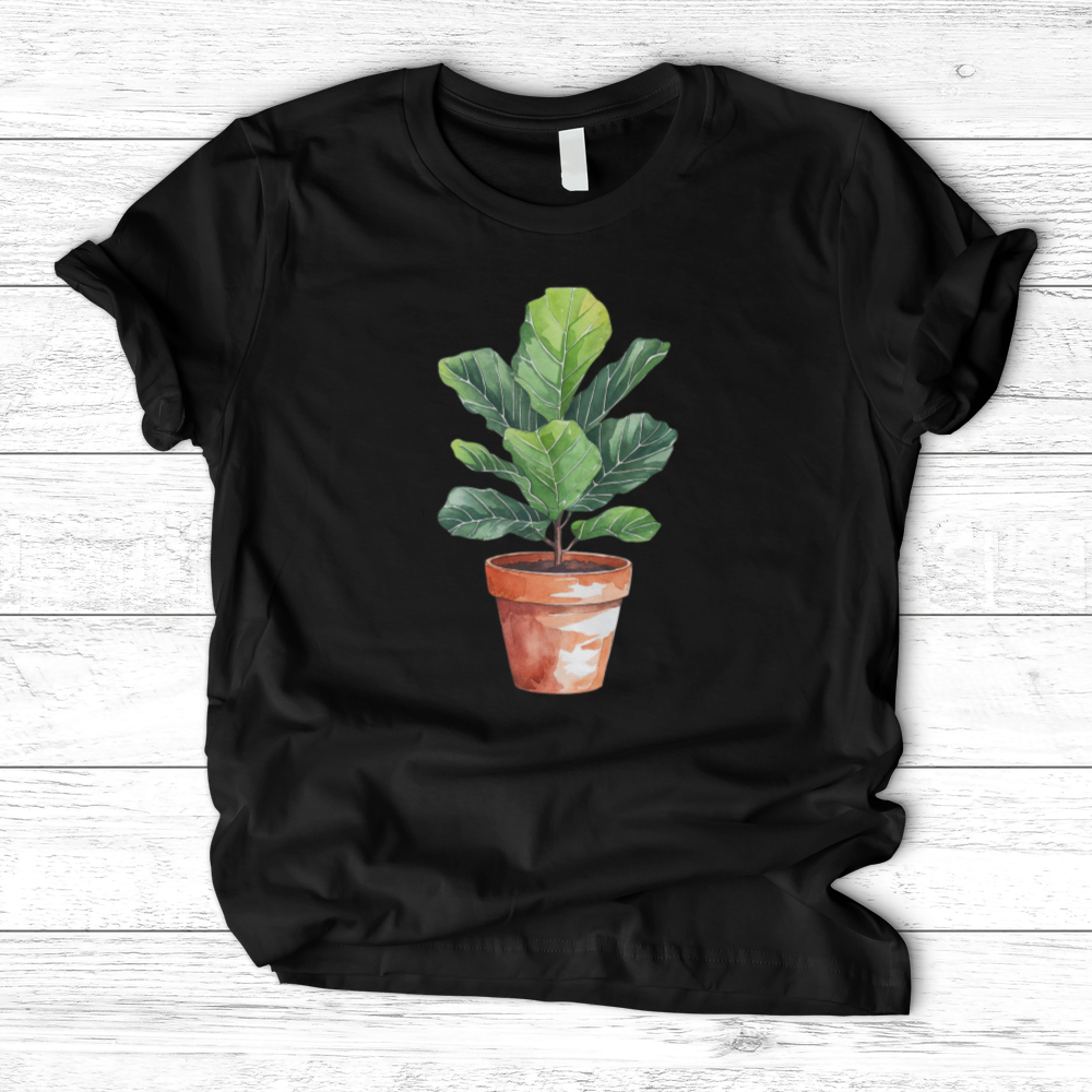 Fiddle Leaf Fig Plant T-Shirt