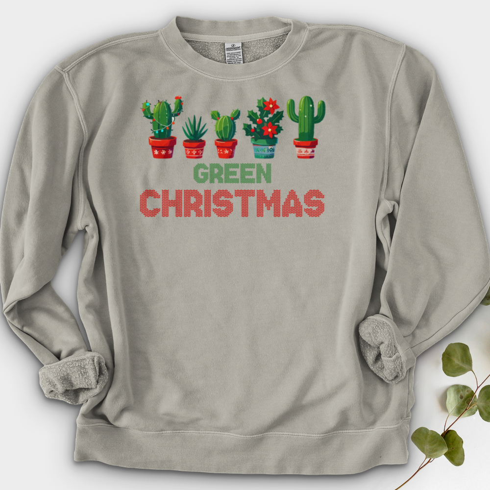 Green Christmas Crewneck