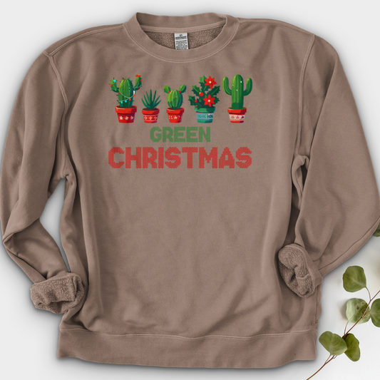 Green Christmas Crewneck