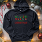 Green Christmas Midweight Hooded Sweatshirt