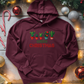 Green Christmas Midweight Hooded Sweatshirt