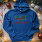 Green Christmas Midweight Hooded Sweatshirt