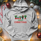 Green Christmas Midweight Hooded Sweatshirt