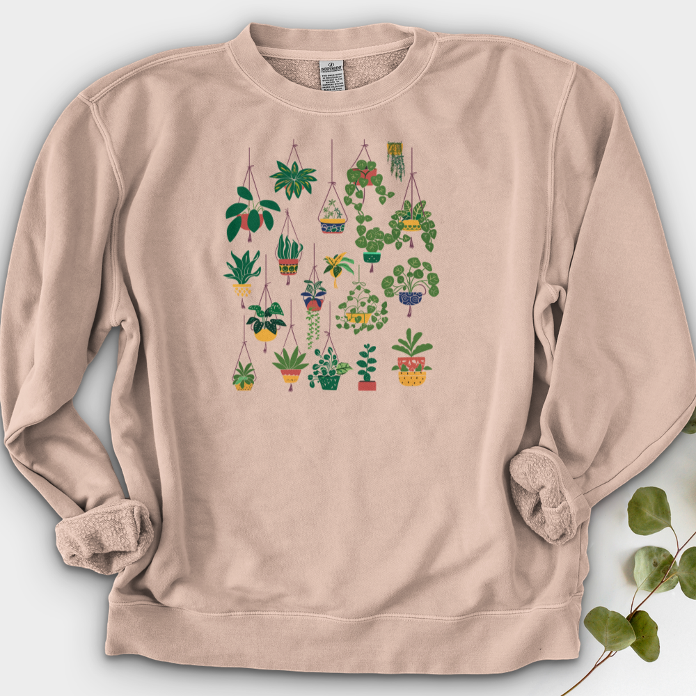 Hanging Houseplants Crewneck