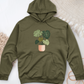 House Plants Midweight Hooded Sweatshirt