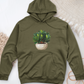 Jade Plant 2 Midweight Hooded Sweatshirt