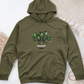 Jade Plant Midweight Hooded Sweatshirt