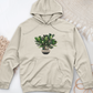 Jade Plant Midweight Hooded Sweatshirt