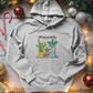 Merry and Bright With Houseplants Midweight Hooded Sweatshirt