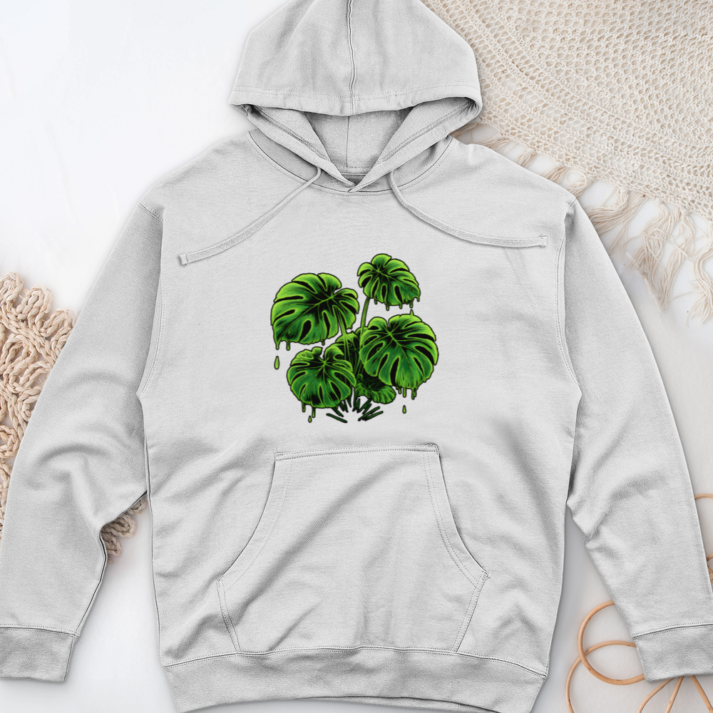 Monstera 3 Midweight Hooded Sweatshirt