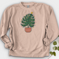 Monstera Christmas Tree Crewneck