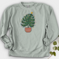 Monstera Christmas Tree Crewneck