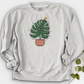 Monstera Christmas Tree Crewneck