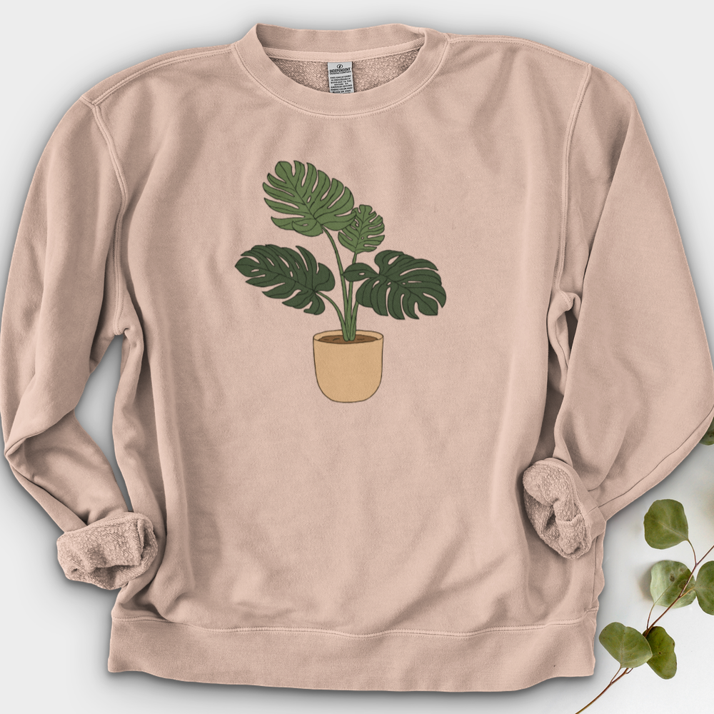 Monstera Plant 2 Crewneck