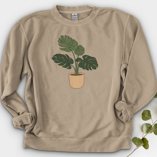 Monstera Plant 2 Crewneck