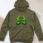 Monstera Plant Midweight Hoodie