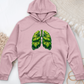 Monstera Plant Midweight Hoodie