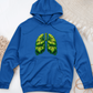 Monstera Plant Midweight Hoodie