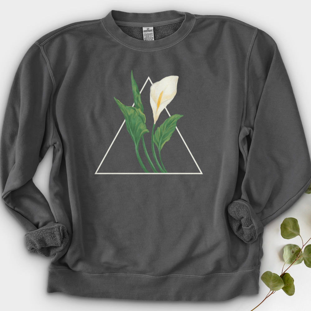 Peace Lily 2 Crewneck