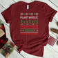 Plantaholic Christmas Squad T-Shirt