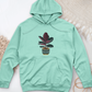 Rubber Plant Midweight Hooded Sweatshirt