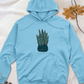 Snake Plant Midweight Hooded Sweatshirt