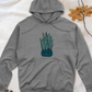 Snake Plant Midweight Hooded Sweatshirt