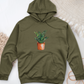 Zz Plant Midweight Hooded Sweatshirt