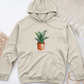 Zz Plant Midweight Hooded Sweatshirt