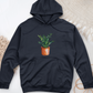 Zz Plant Midweight Hooded Sweatshirt