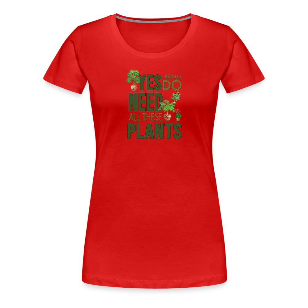 Women’s Premium T-Shirt - red