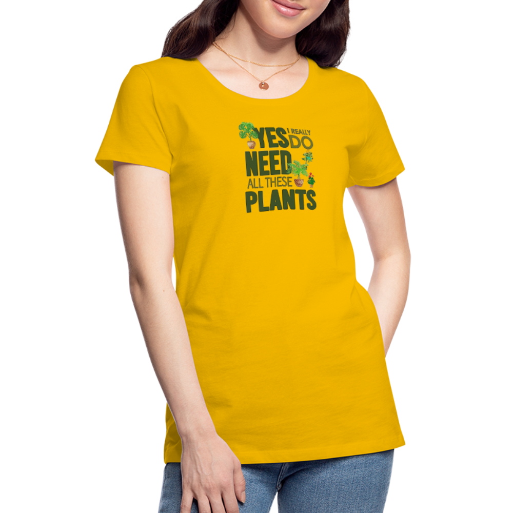 Women’s Premium T-Shirt - sun yellow