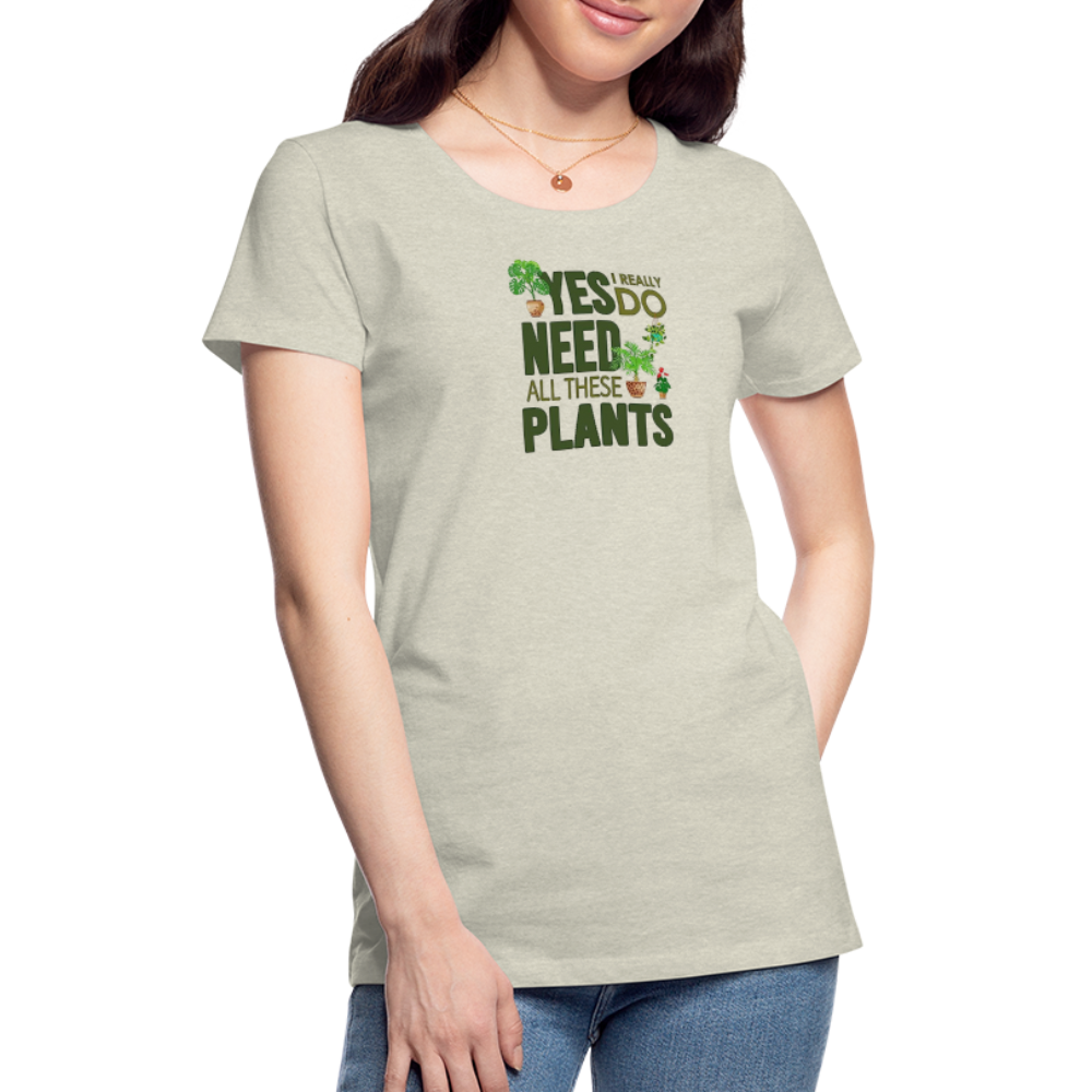 Women’s Premium T-Shirt - heather oatmeal