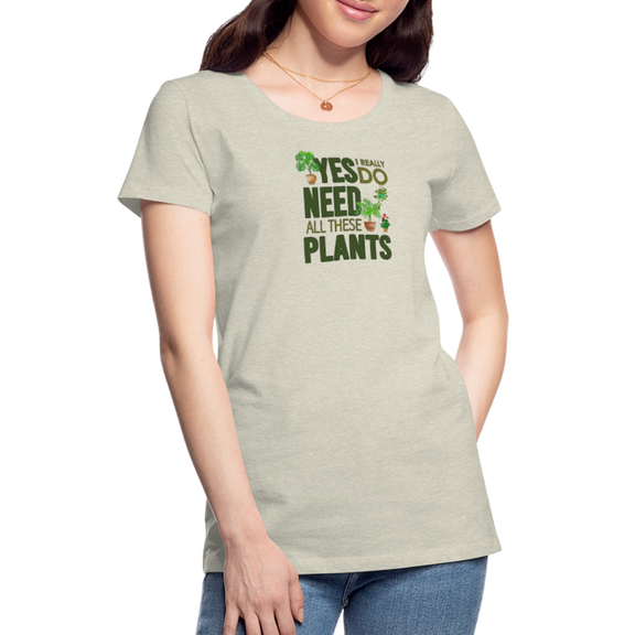 Women’s Premium T-Shirt - heather oatmeal