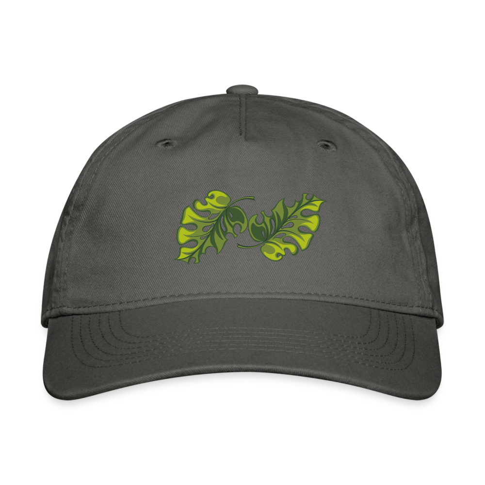 Organic Baseball Cap - charcoal