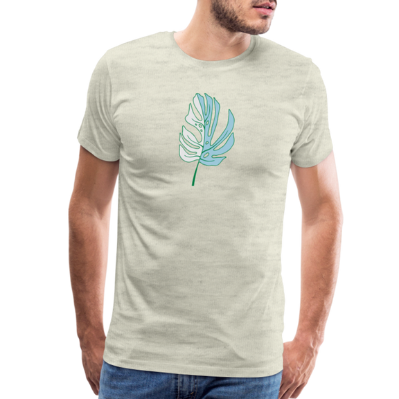 Men's Premium T-Shirt - heather oatmeal