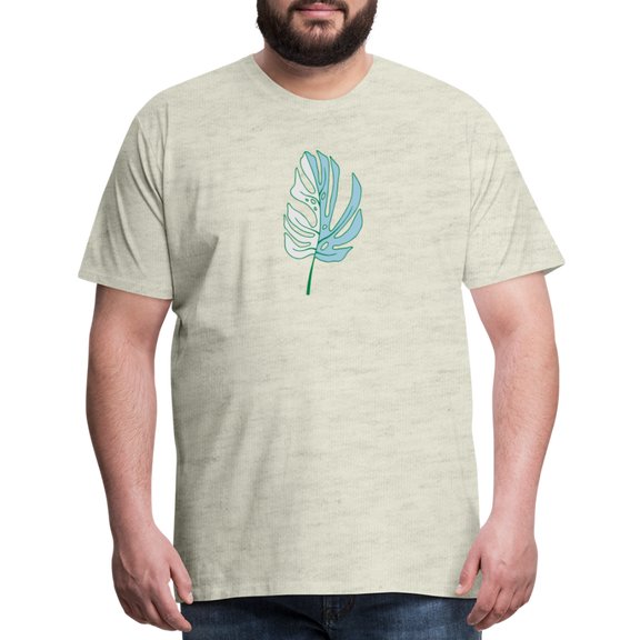 Men's Premium T-Shirt - heather oatmeal