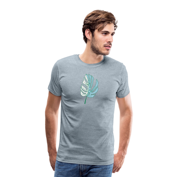 Men's Premium T-Shirt - heather ice blue